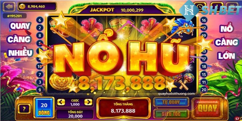 Kho game nổ hũ đa dạng, phong phú