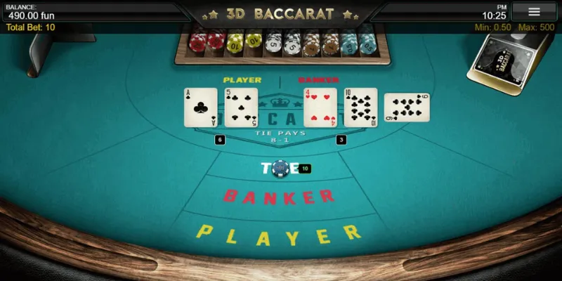 Tính năng đặc biệt của Super baccarat 3D